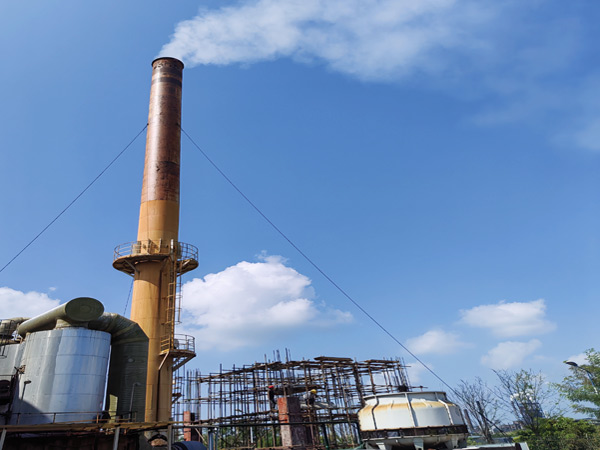 Spray Tower Flue Gas De-whitening Project